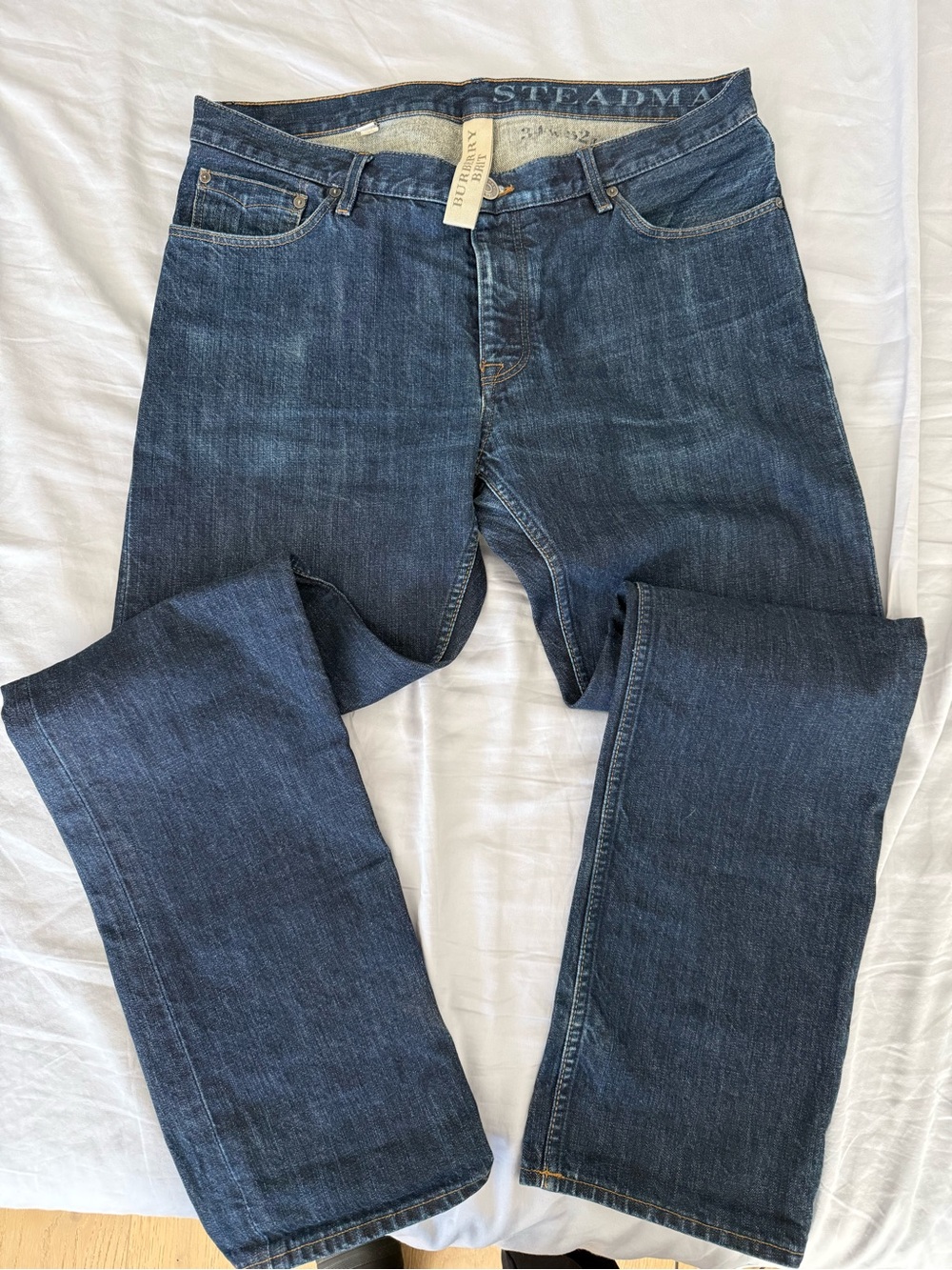 Burberry Men’s Indigo Straight Jeans